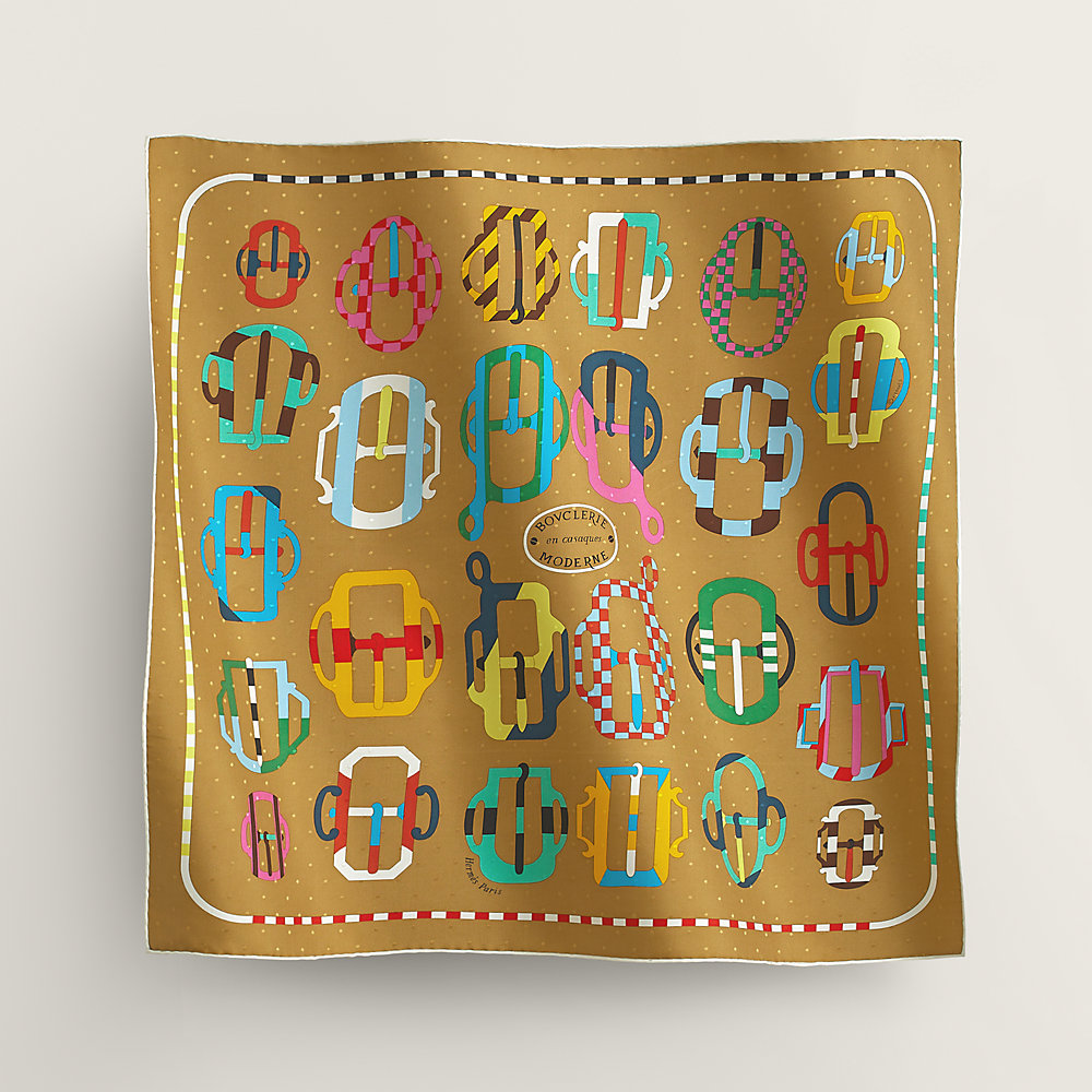 Bouclerie Moderne Plumetis 70方巾| Hermès 愛馬仕台灣地區官網